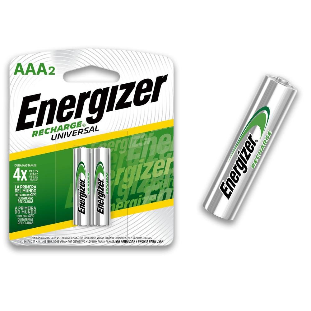 Pilhas Energizer Palito Aaa Recarreg Vel Kabum