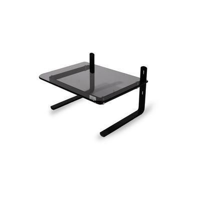 Suporte P/ Monitor Reliza, Vidro Fume, Preto - 000017