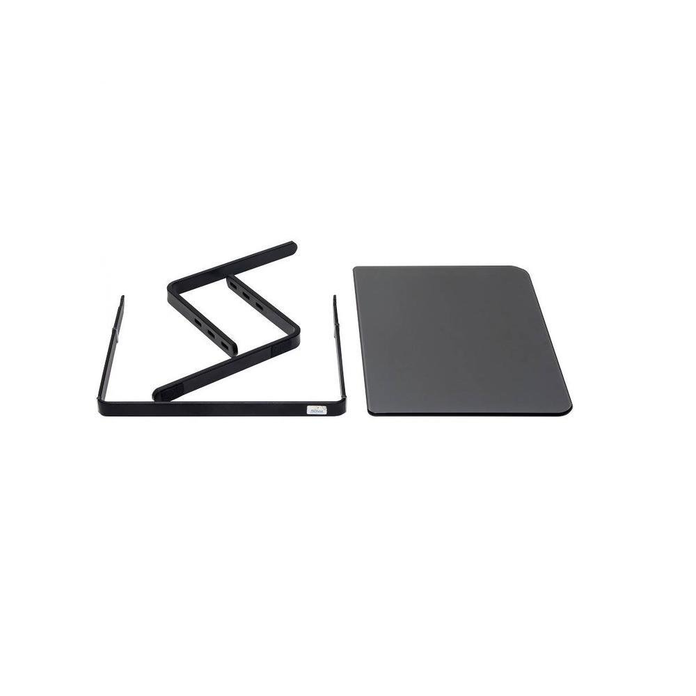 Imagem 3 de 4 do produto Suporte P/ Monitor Reliza, Vidro Fume, Preto - 000017