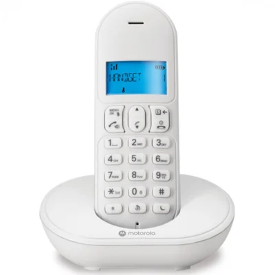 Telefone Sem Fio Motorola Mt150w, Dect - Branco