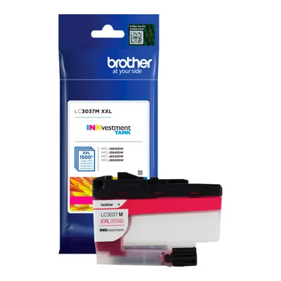 Cartucho De Tinta Brother, Magenta - 1.5k Lc3037m