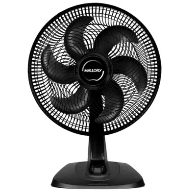 Vent 40cm Mallory Turbo Fresh - B94401911  Preto  110 Volts