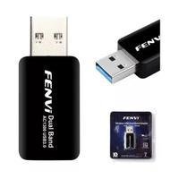 Adaptador WiFi, USB, Fenvi banda dupla, 1300mbps