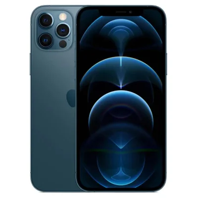 Usado: Iphone 12 Pro, 128GB, Azul - Muito Bom
