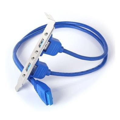 Adaptador Traseiro Com Duas Portas USB 3.0