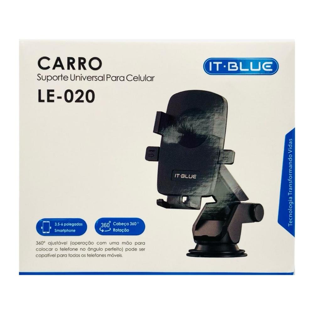 Suporte Veicular Universal It Blue, Fixaçao por Ventosa