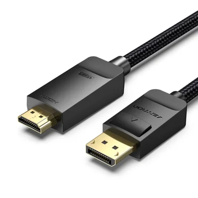Cabo Vention Displayport, HDMI, 4K, 60HZ, 3 Metros