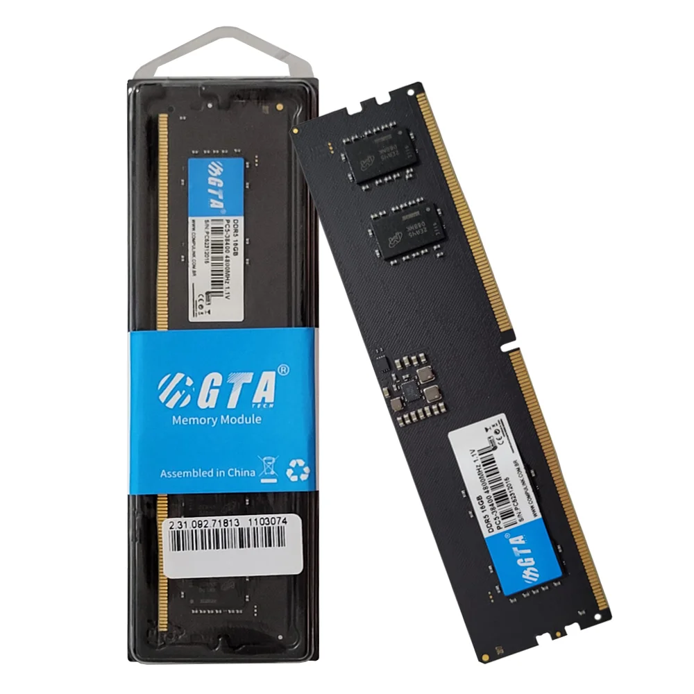 Memoria 16GB DDR5 4800 Cl 19 11v Desktop KaBuM