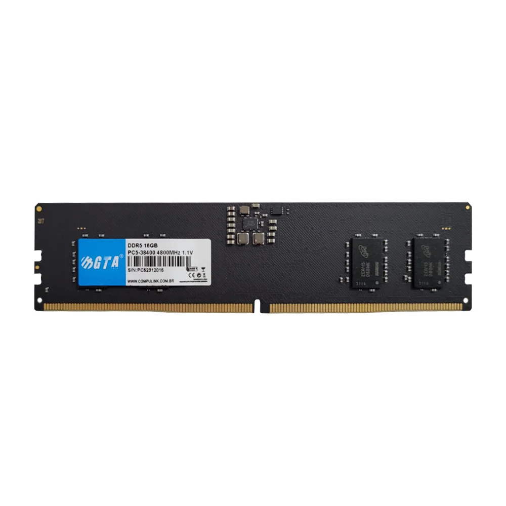 Memoria 16GB DDR5 4800 Cl 19 11v Desktop KaBuM