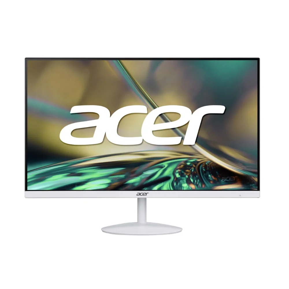 27インチacer ディスプレイ本体 ホワイト Monitor Acer 27p Zeroframe IPS FHD 100Hz 1Ms