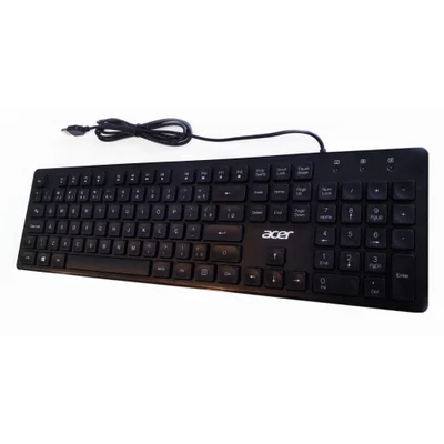 Kit Acer Teclado + Mouse Office Com Cabo Occ300