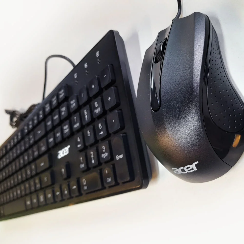 Imagem 4 de 5 do produto Kit Acer Teclado + Mouse Office Com Cabo Occ300