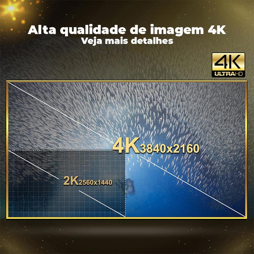 Imagem 5 de 5 do produto Cabo Extensor Cabletime, USB-C X HDMI, 4K, 60HZ, 1 Metro