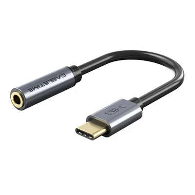 Adaptador Cabletime, USB-C x P2, 10cm