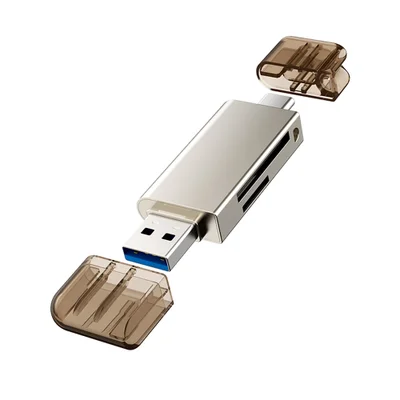 Leitor De Cartão SD Otg Cabletime, USB-C A 3.0