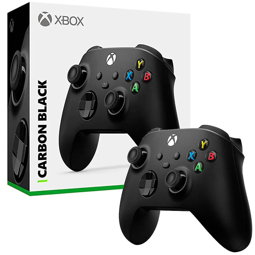 Imagem 4 de 5 do produto Controle Microsoft Xbox Carbon Black, Sem Fio, Para Xbox Series X E S