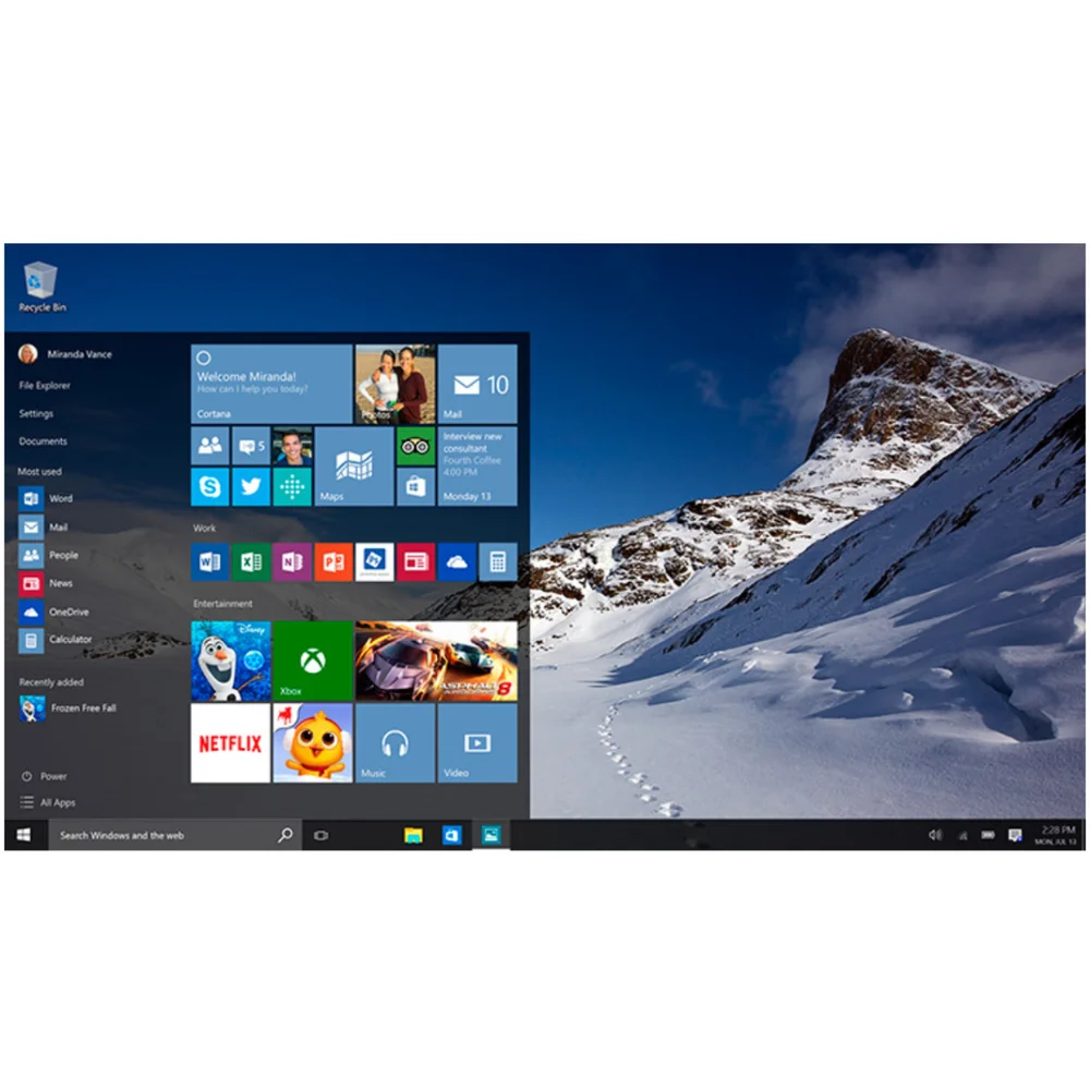 　Windows10  FMV-DESKPOWER F/C510　 Windows 10 Pro Box lacrado com Pen Drive Original - Infotechnologia