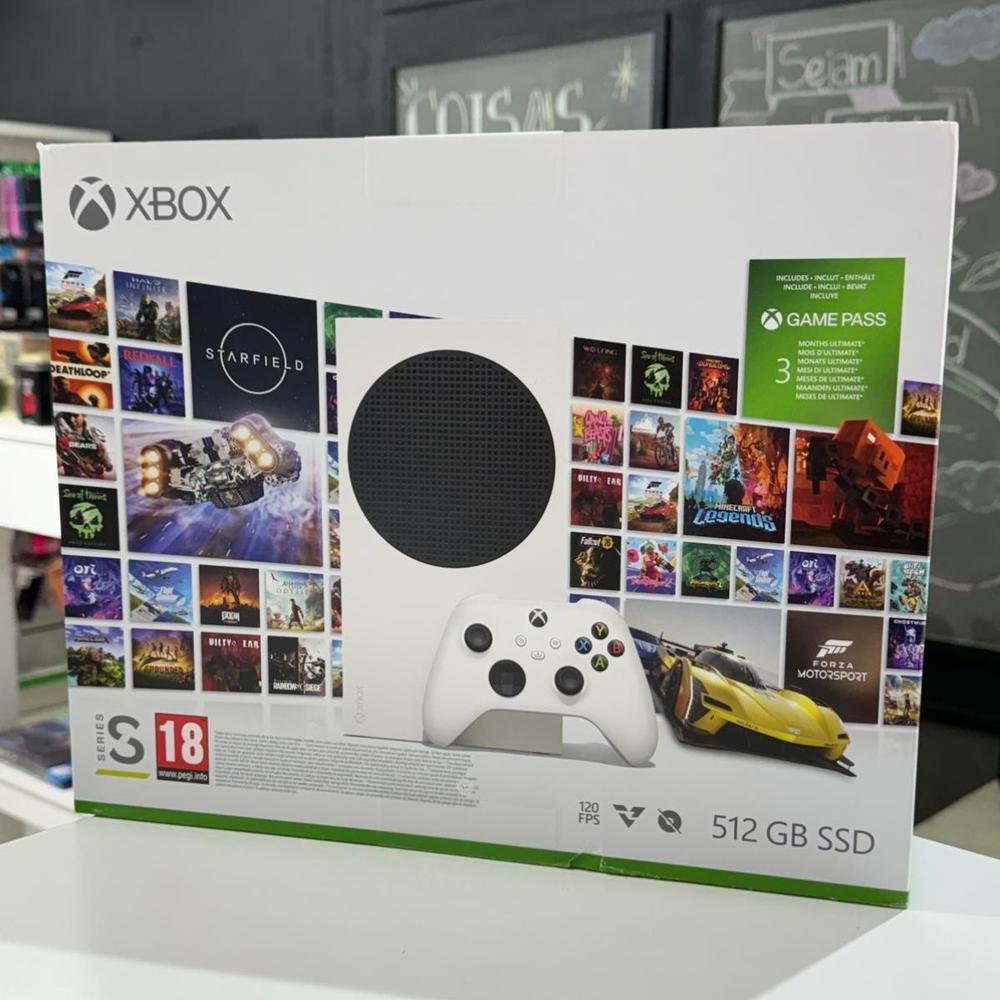 Console Microsoft Xbox Series S 512GB KaBuM