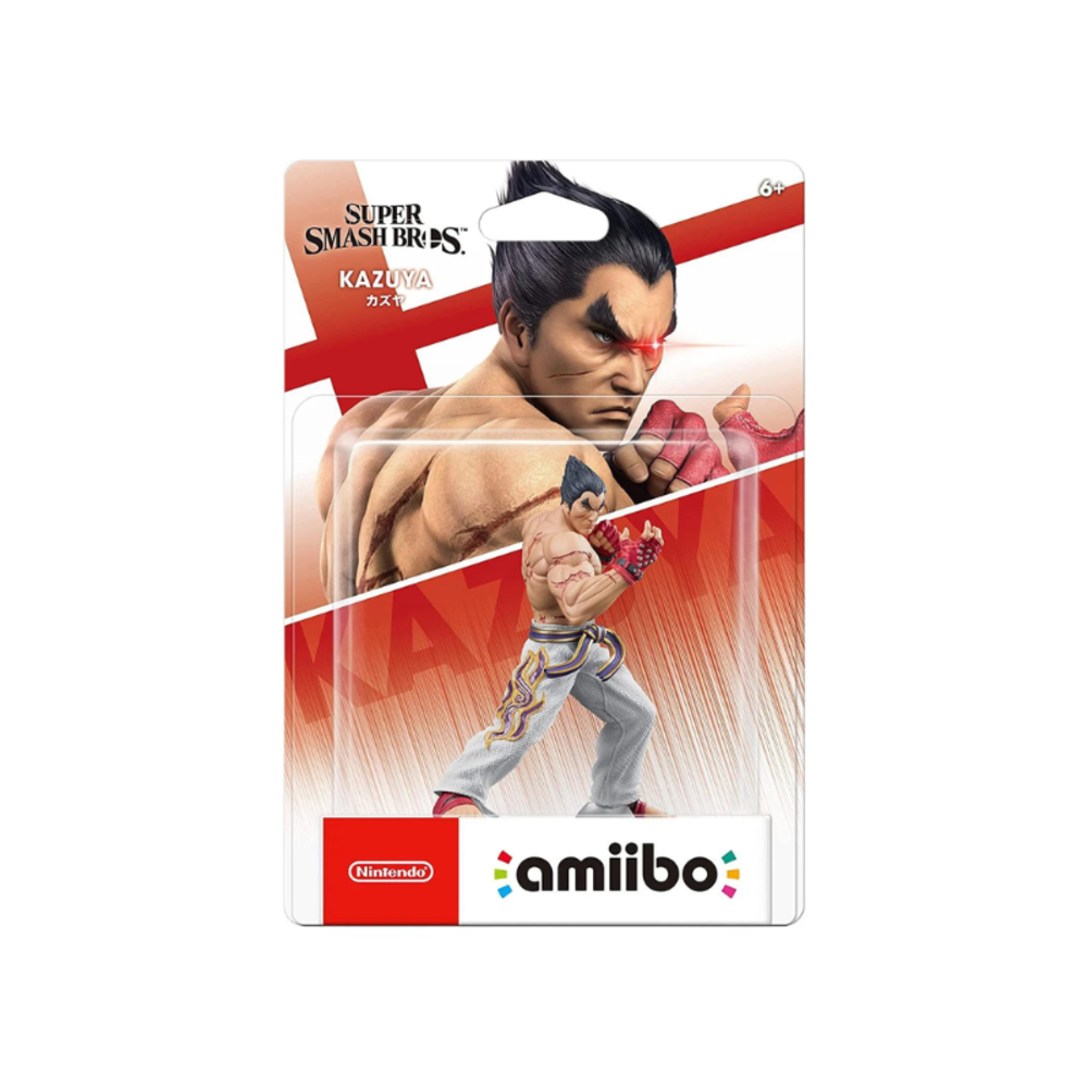 Amiibo Kazuya Tekken super Smash Bros KaBuM