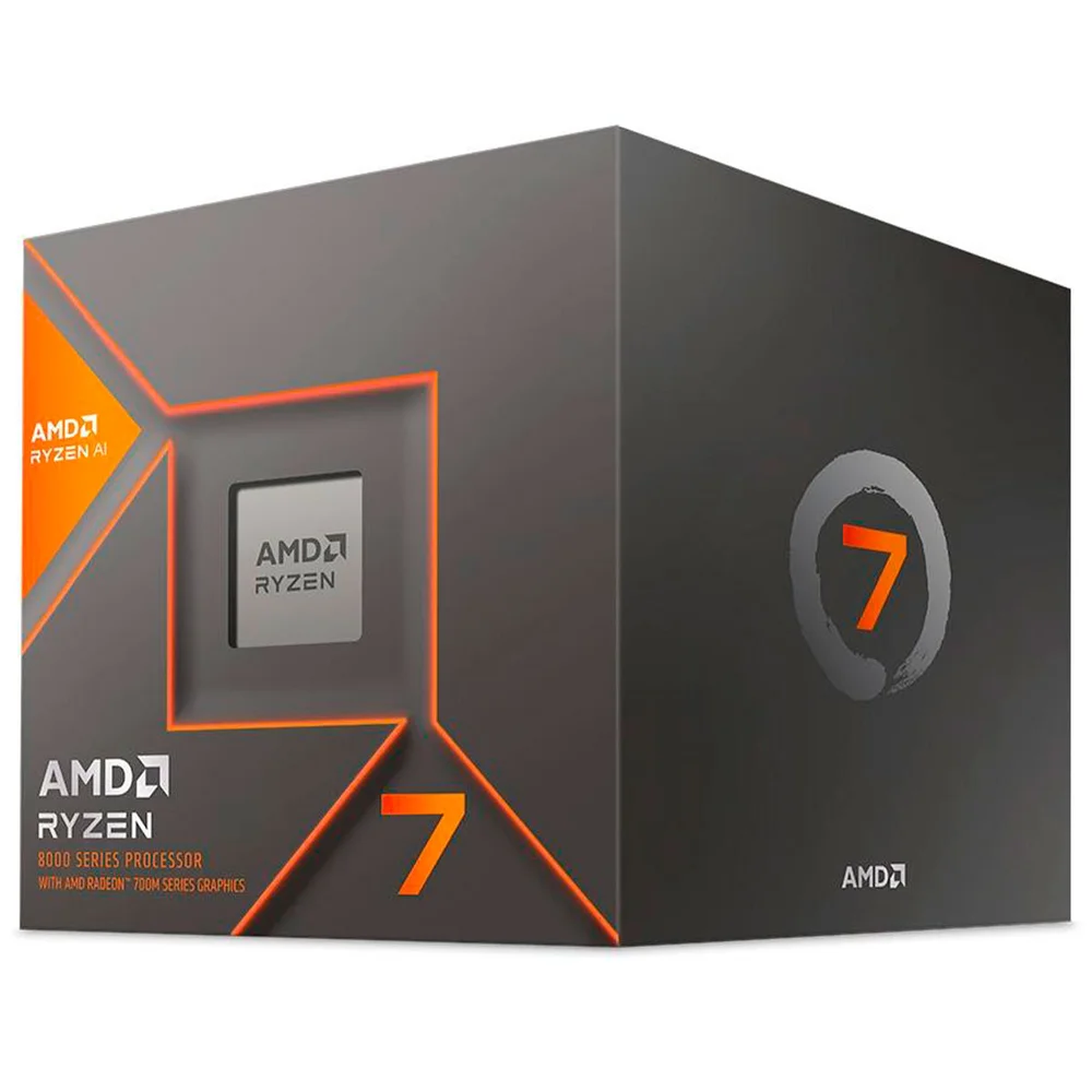 Processador Amd Ryzen 7 8700g, 4.2GHZ (5.1GHZ MAX), Cache 24MB, AM5, Sem Cooler - 100-100001236box 7