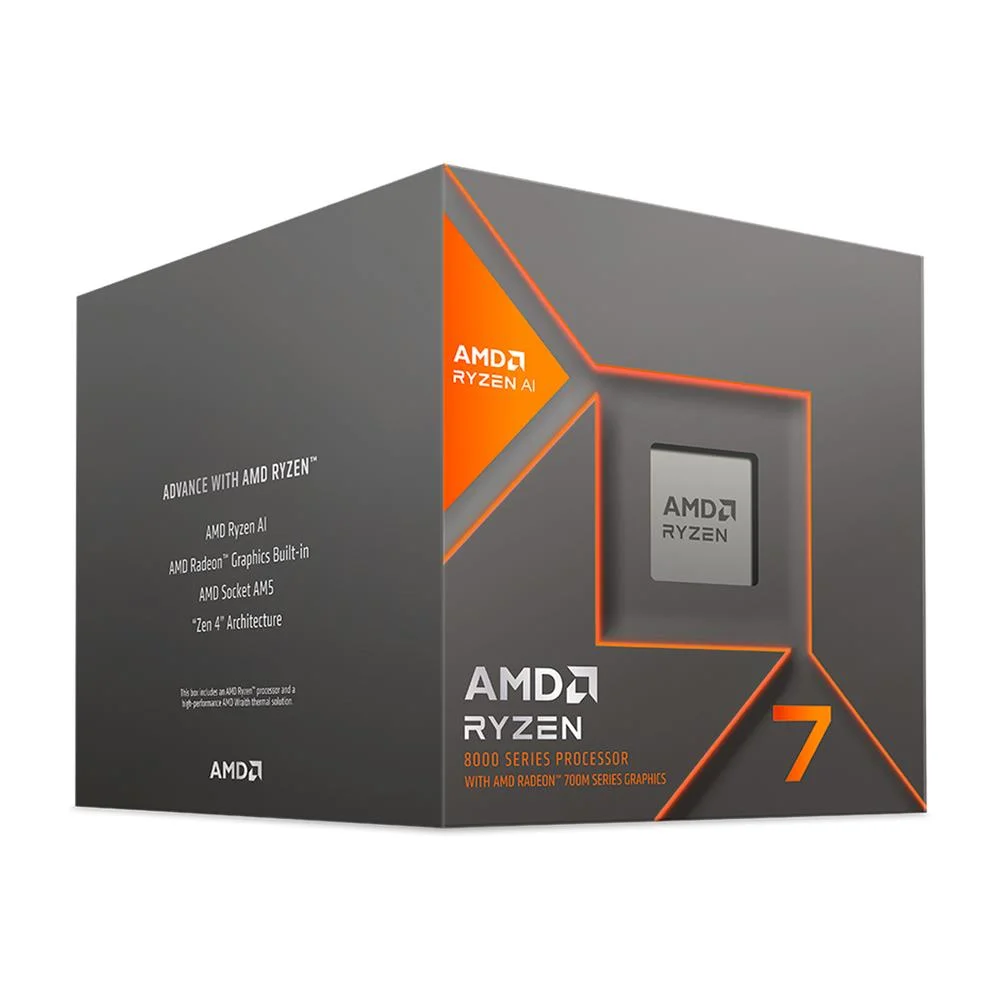 Imagem 5 de 5 do produto Processador Amd Ryzen 7 8700g, 4.2GHZ (5.1GHZ MAX), Cache 24MB, AM5, Sem Cooler - 100-100001236box