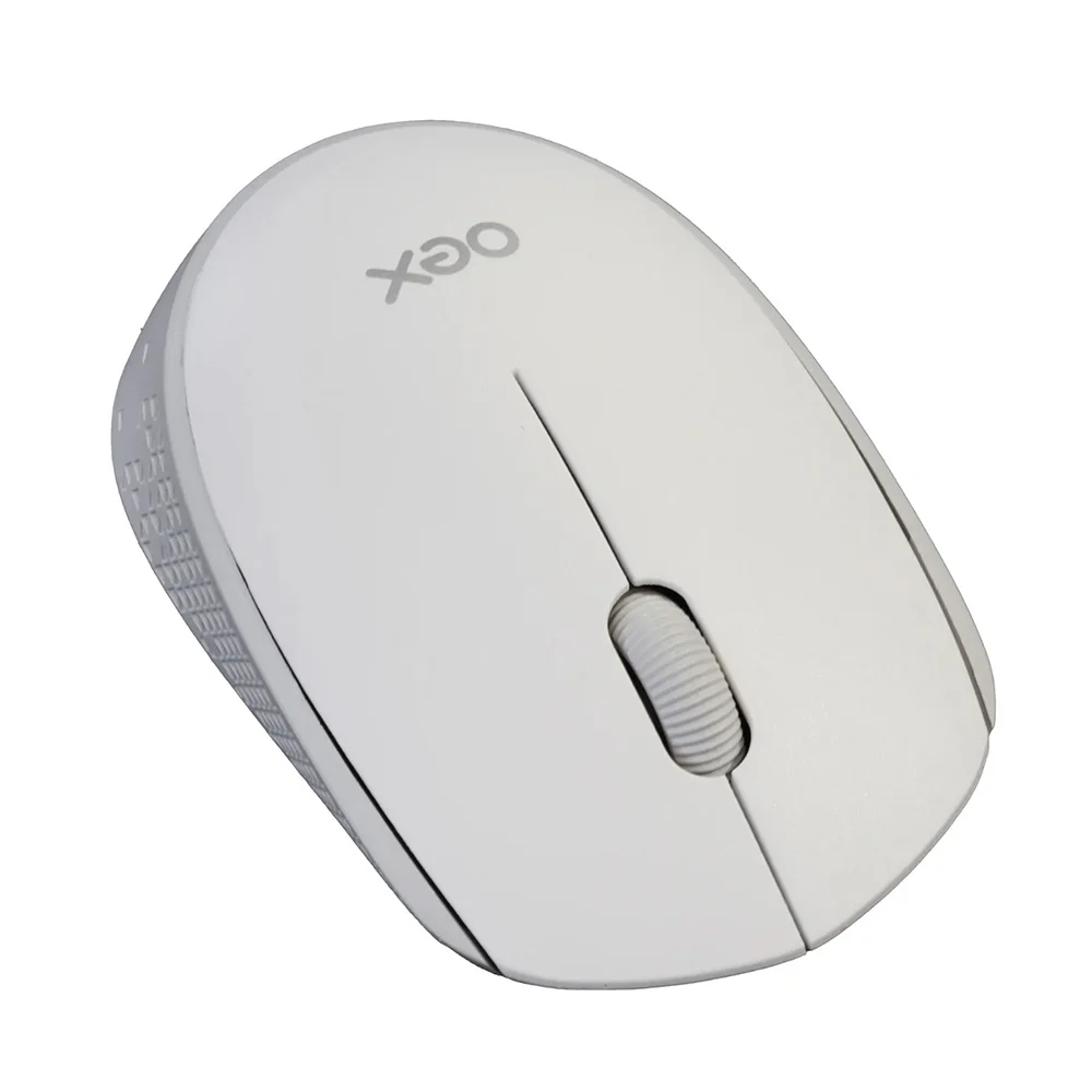Imagem 4 de 5 do produto Mouse Wireless Oex Ms602, Cosy Duo, Branco