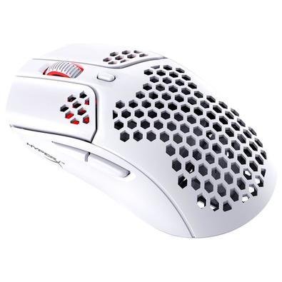 Mouse Gamer  Hyperx Sem Fio, Multifire Haste Wireless, RGB, Branco - 4p5d8aa