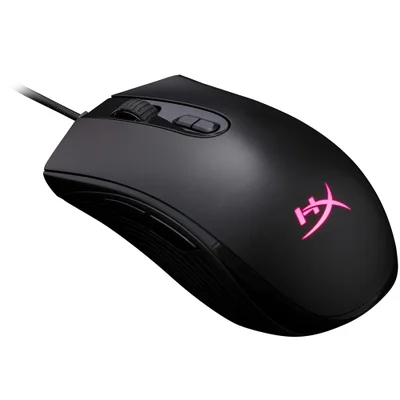 Mouse Gaming  Hyperx Com Fio, 6.200 DPI, 7 Botões, RGB