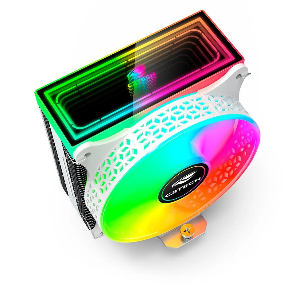 Cooler C3tech Gaming Fc-l150RGB, Branco, Intel, AMD - Fc-l150RGB 5