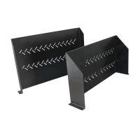 Bandeja Fixa Max Eletron 19" 1u X 350mm, 4 Pontos De Fixação, Preto - 3942