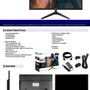 Monitor Gamer BRX, Tela  21", LED, 60Hz, HDMI, VGA, Widescreen