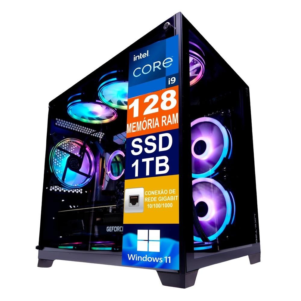 PC Gamer Intel I9 14900k KaBuM