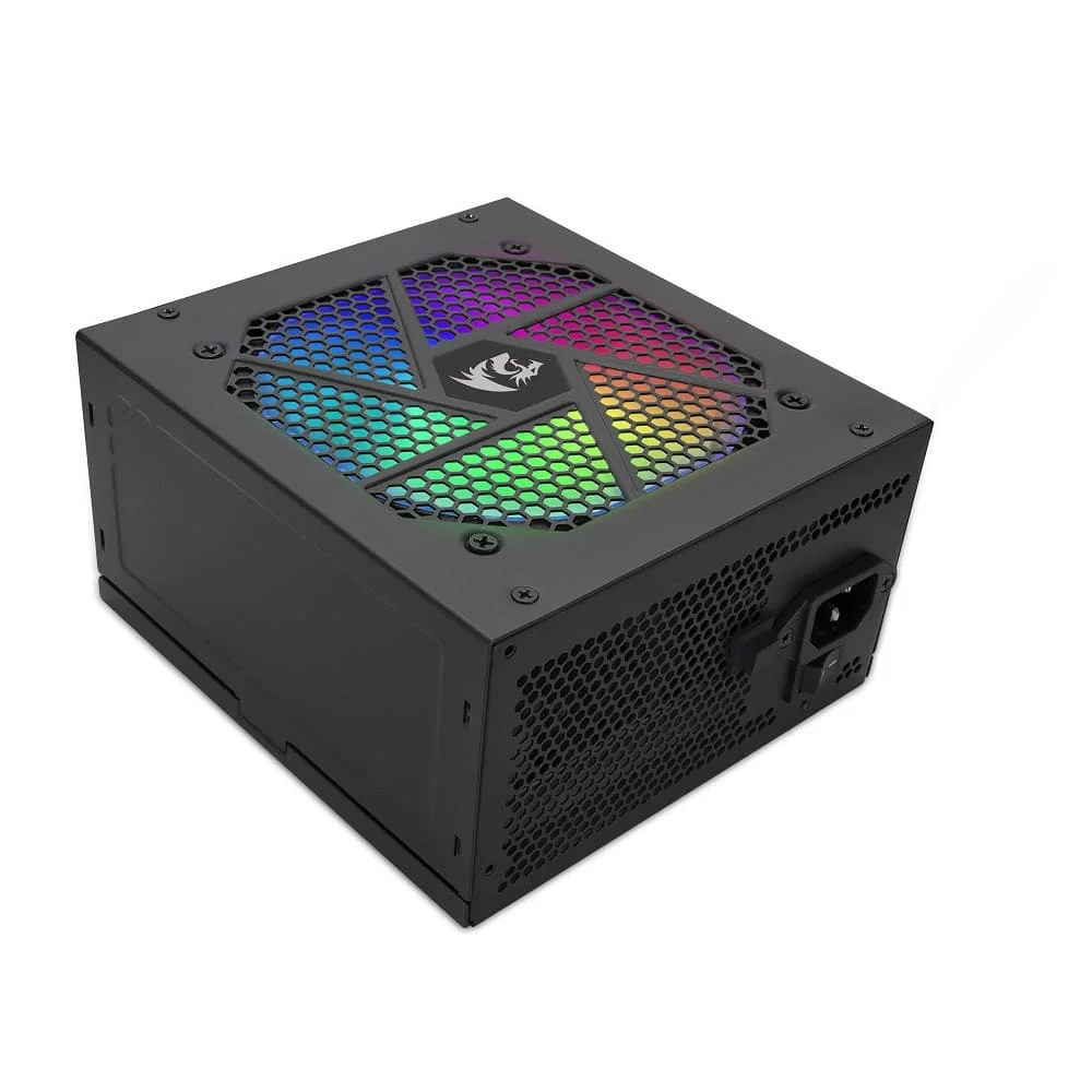 Imagem 3 de 5 do produto Fonte Redragon Atx 750w, 80 Plus Gold, Rgb, Pfc Ativo, Full Modular, Preto