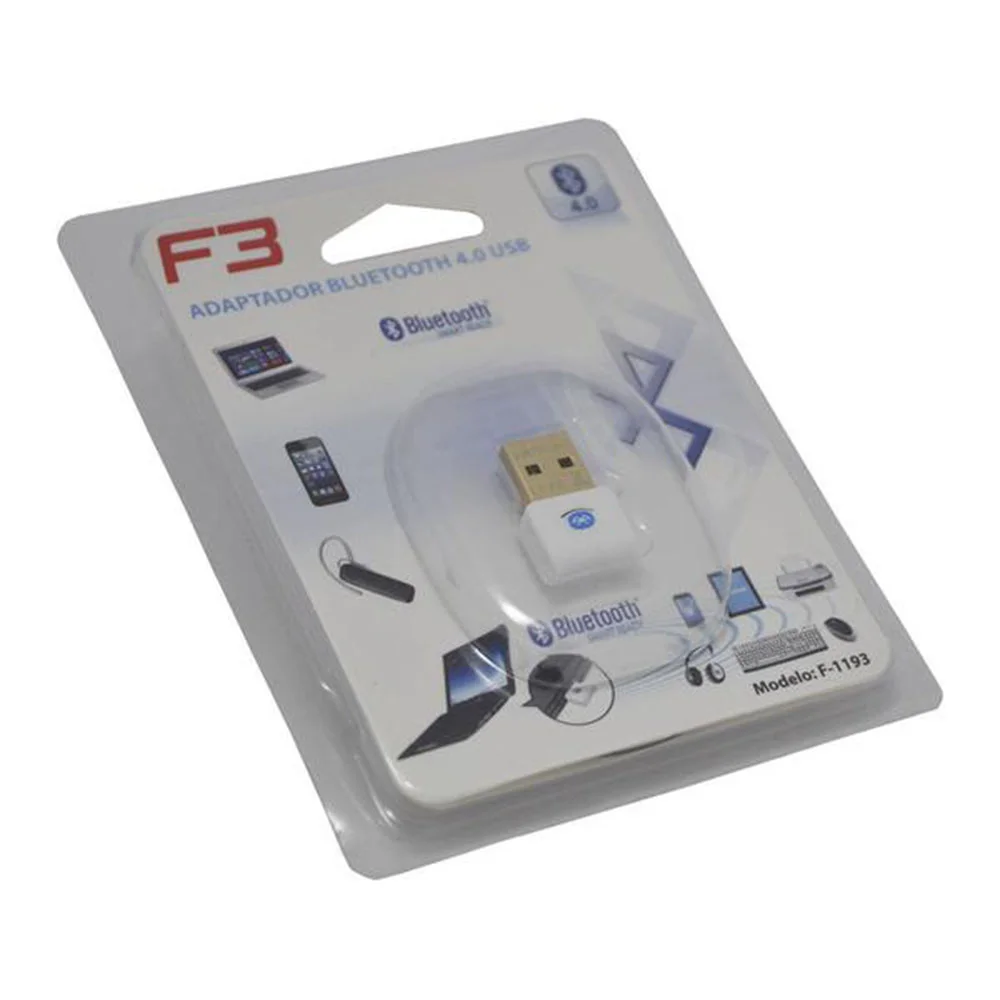 Imagem 3 de 5 do produto Adaptador Bluetooth 4.0 Usb F3 Jc-blu01 Para Pc E Notebook