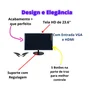 Monitor Hayom, Tela de 23.6 Polegadas, FULL HD, 1080P, HDMI, VGA  - MO6005