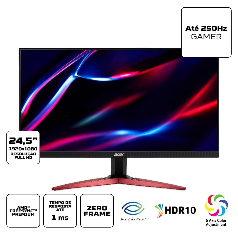 Monitor Acer Gamer KaBuM