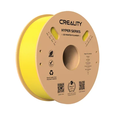 Filamento Creality Hyper Pla, amarelo, 1,75mm - 3301010379