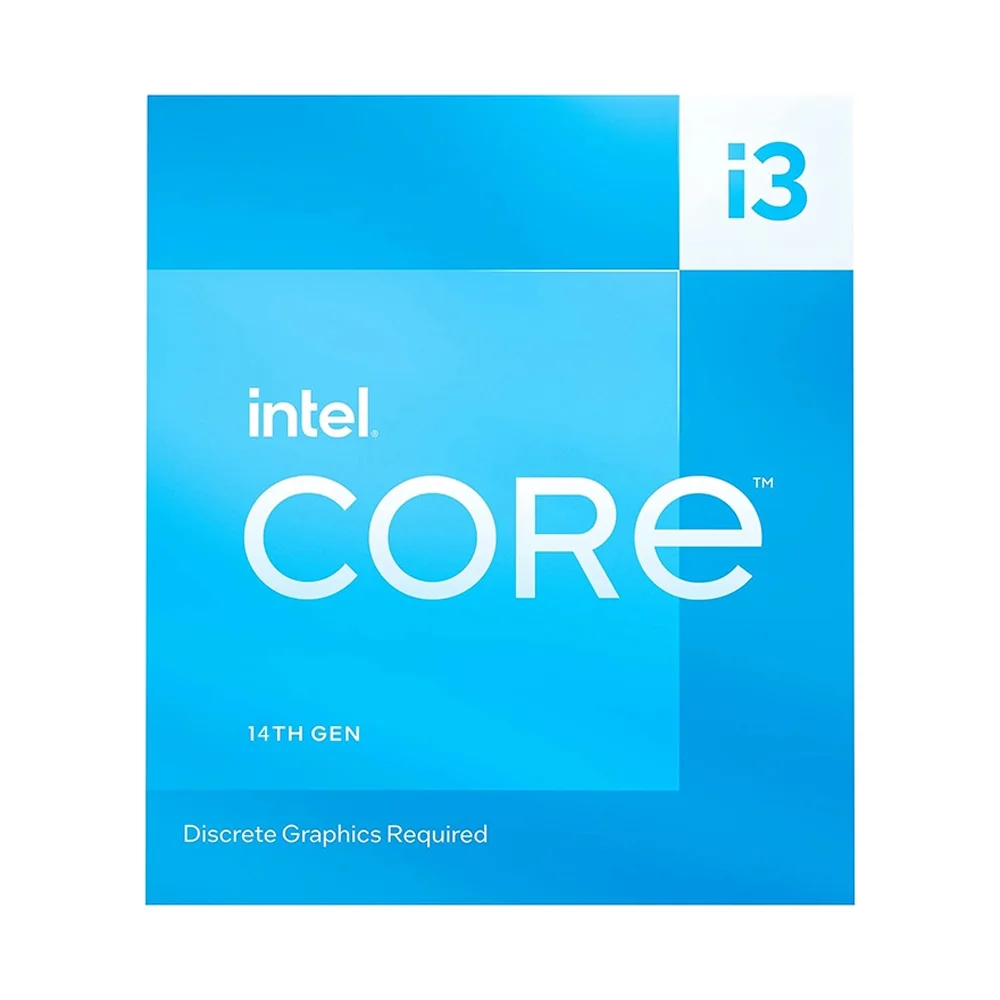 Processador Intel Core I3 14100f, 14ª Geração, 3.5 Ghz, 4.7 Ghz Turbo, Cache 12mb Lga 1700, Sem Vídeo - Bx8071514100f