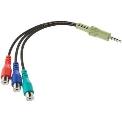 Cabo Adaptador De Video Empire, P2 4c 3.5mm Estéreo X 3 Plug RCA Femea