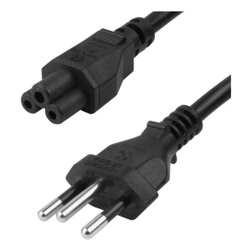 Imagem 2 de 3 do produto Cabo De Forca Empire, Tripolar, 1.2 Metros, Para Notebook