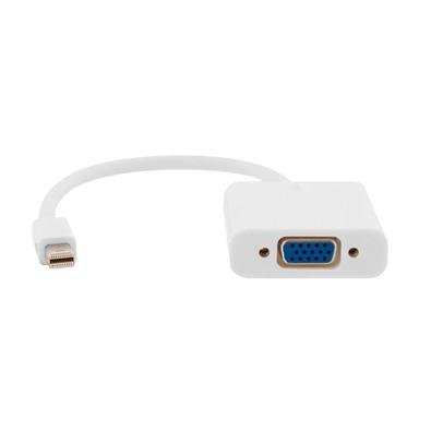 Cabo Adaptador Mini Displayport Thunderbolt, Para Vga, Branco - F3 Jc-cb-mvga
