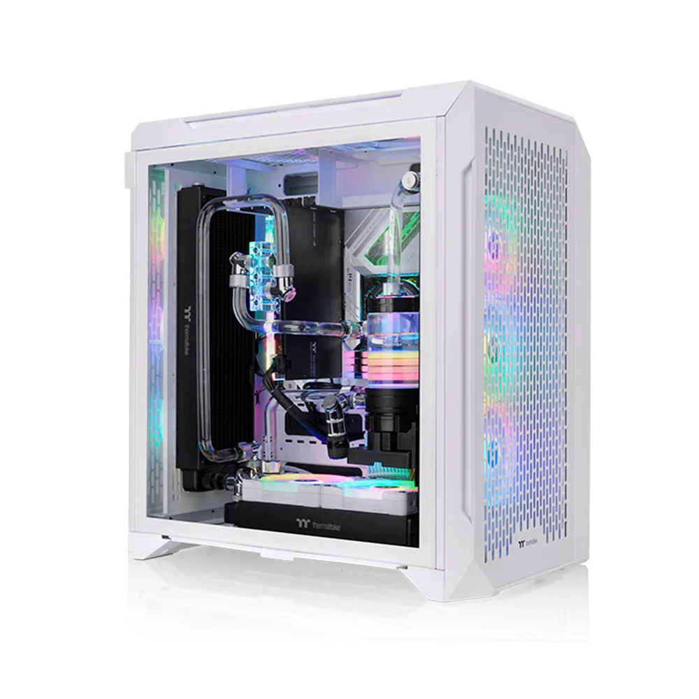 Gabinete Tt Cte C700 Air Snow, Mid Tower, Win, 3 Fans - Ca-1x7-00f6wn-00