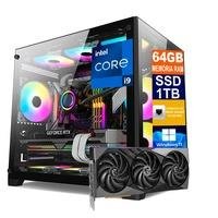 Core i9-13900KF メモリ64GB 1TB SSD RTX4090 爆速！Core i9-13900K / GeForce RTX 4090のゲーミングPCの実機