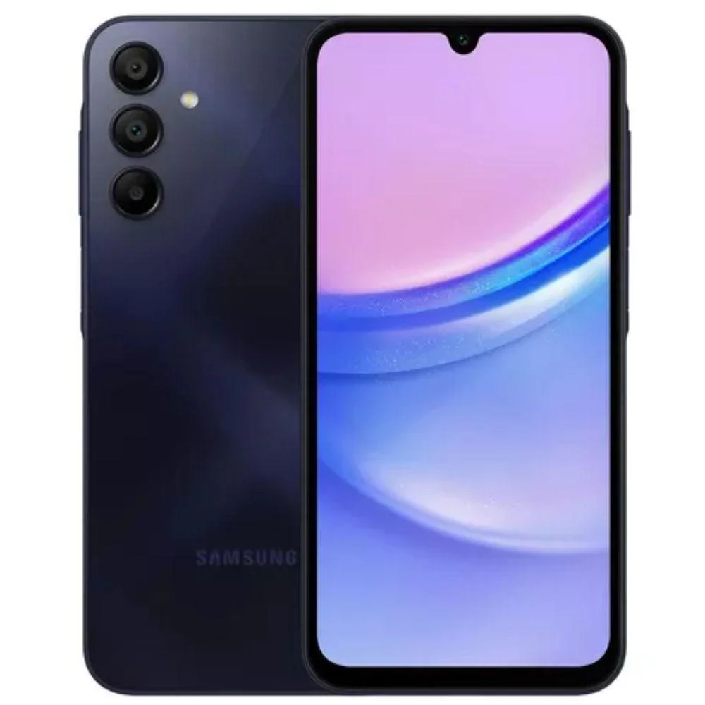 Smartphone Samsung Galaxy A15, 256GB, 8GB RAM, Octa Core, Câmera Tripla 50MP, Tela Infinita 6.5", Azul Escuro Smartphone Samsung Galaxy A15, 256GB, 8GB RAM, Octa Core, Câmera Tripla 50MP, Tela Infinita 6.5", Azul Escuro