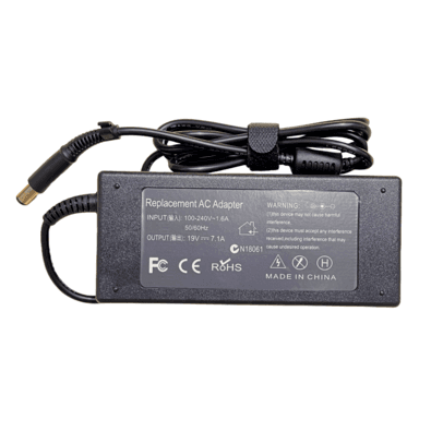 Fonte Cnp, Compatível Notebook HP, 19v 7.1a, 7.4x5.0mm - 2-061