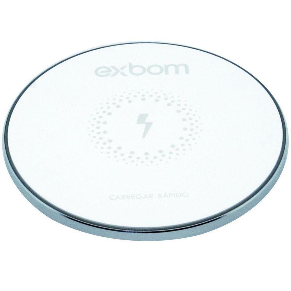 Carregador Exbom Tqi F18, Sensor QI, Wireless