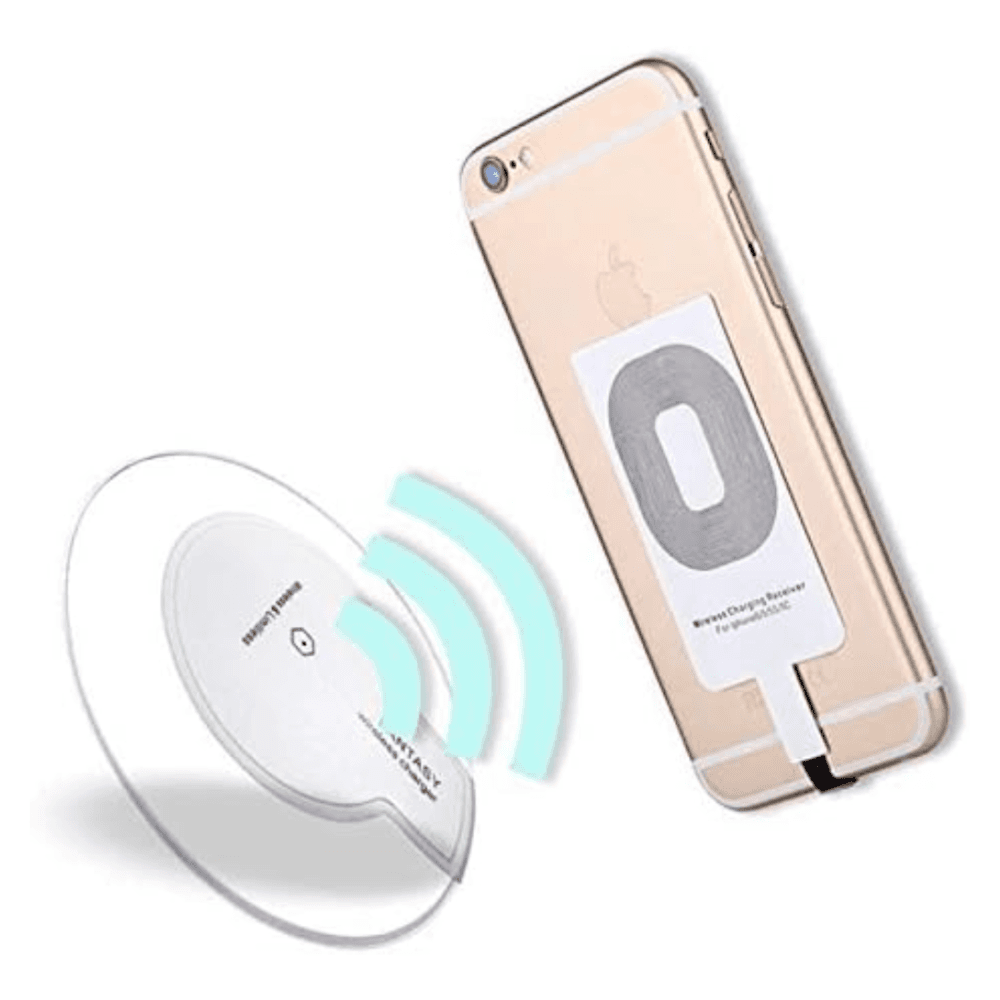 Imagem 2 de 3 do produto Receptor Qi Exbom, Carregamento Wireless, Sem Fio, Para, Conector Lightning