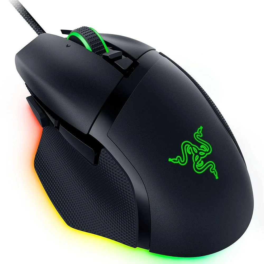 Imagem 2 de 5 do produto Mouse Gamer Com Fio Razer Basilisk V3, RGB, 26000 DPI, 11 Botões, Optical Switch, Preto