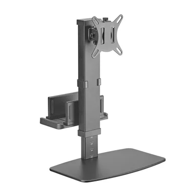 Suporte Mesa All-in One Pcyes, Com Vesa, Ajuste Altura, Para Monitor E Mini Pc De 17 À 32 Polegadas, Preto - Smd-100