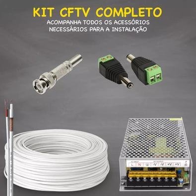 Kit Intelbras, 8 Câmeras VHD 1130, 30m + DVR 1016c, 16 Canais, HD 1TB — foto 2